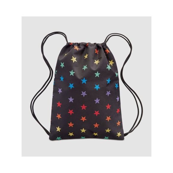 2(X)IST Other - 2(X)IST Men's Black Printed Polyester Double Flat Strap Backpack